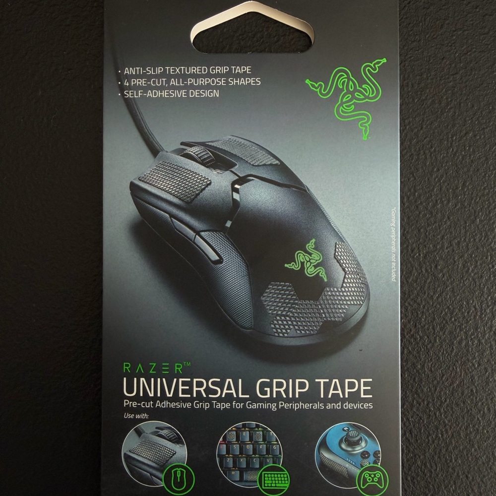 Razer Anti-Slip Grip Tape with Green Accents